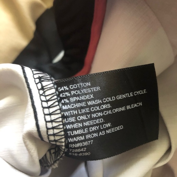 EAST 5 th A-LINE STRIPED SKIRT - Picture 6 of 6